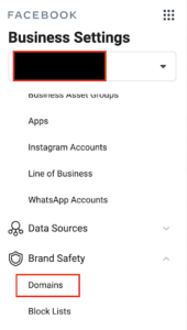 Facebook Business Settings