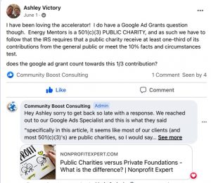 nonprofit marketing accelerator